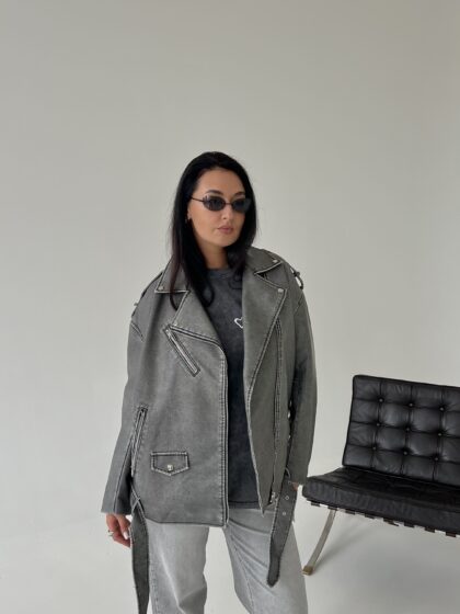 Dirbtinės odos striukė